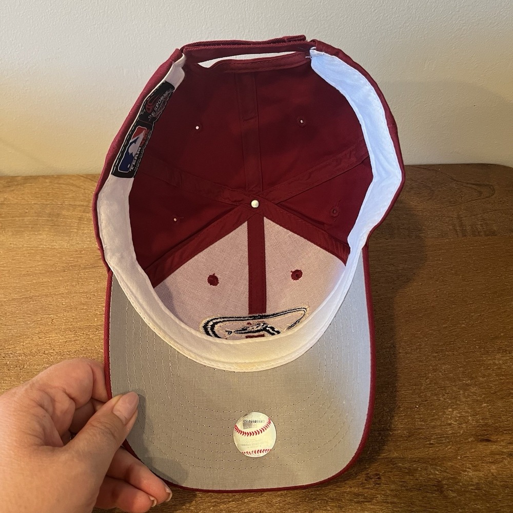 Arizona‎ Diamondbacks MLB Team Hat Red Maroon Adjustable Cap OC Sports OSFM - Picture 8 of 8